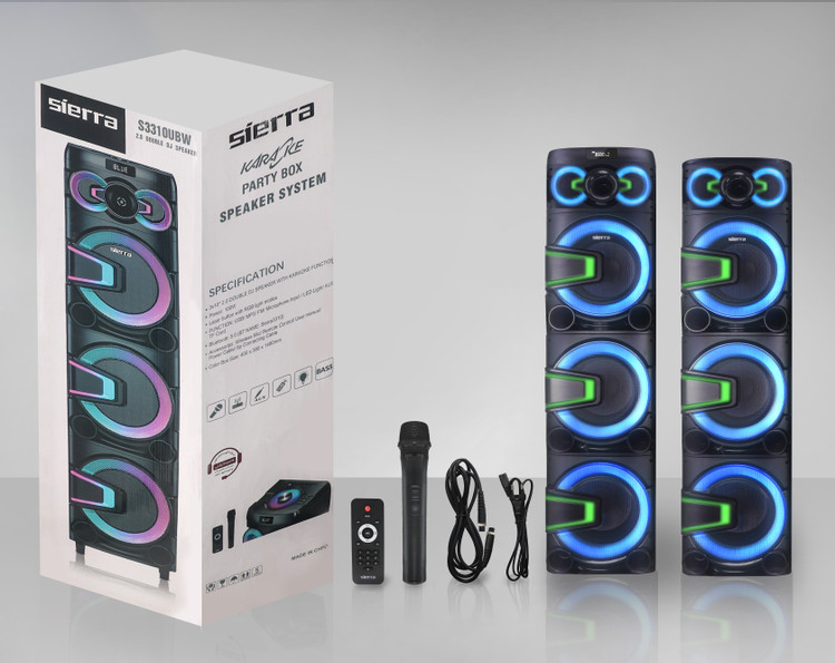 اسپیکر بلوتوثی سییرا مدل S3310UBW