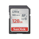 کارت حافظه مدل اس دی سندیسک SD Sandisk 128GB 140mb/s Ultra
