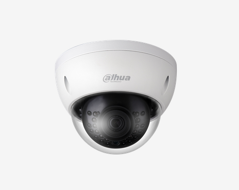 دوربین مداربسته تحت شبکه مینی‌دام (Mini-Dome) با کیفیت ۴ مگاپیکسل، WDR و دید در شب-DH-IPC-HDBW14B0E