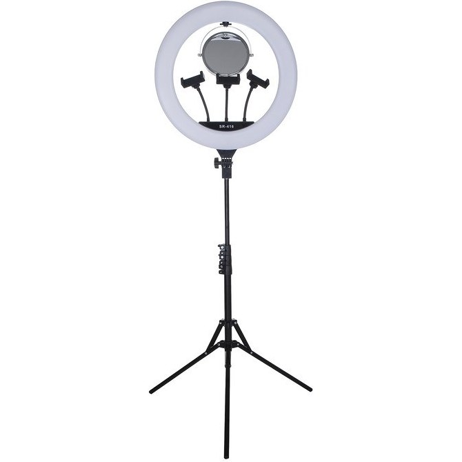 رینگ لایت سیرا مدل SR416 به همراه سه پایه و آینه
