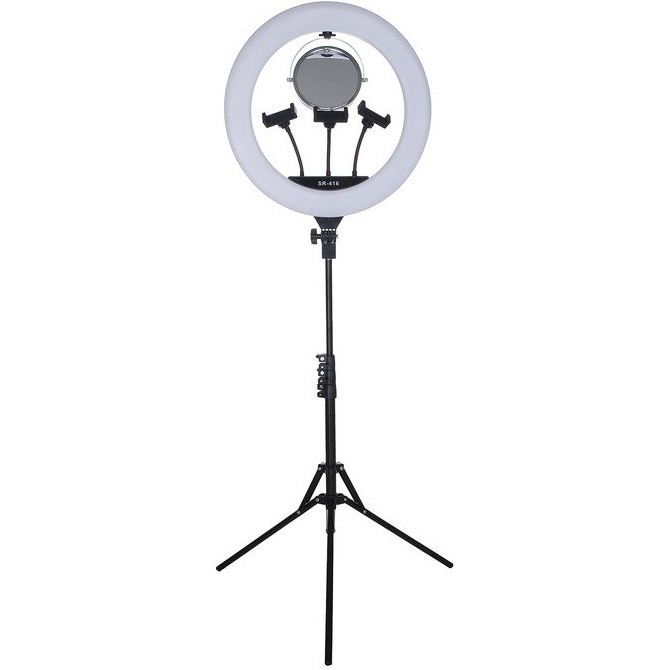 رینگ لایت سیرا مدل SR416 به همراه سه پایه و آینه