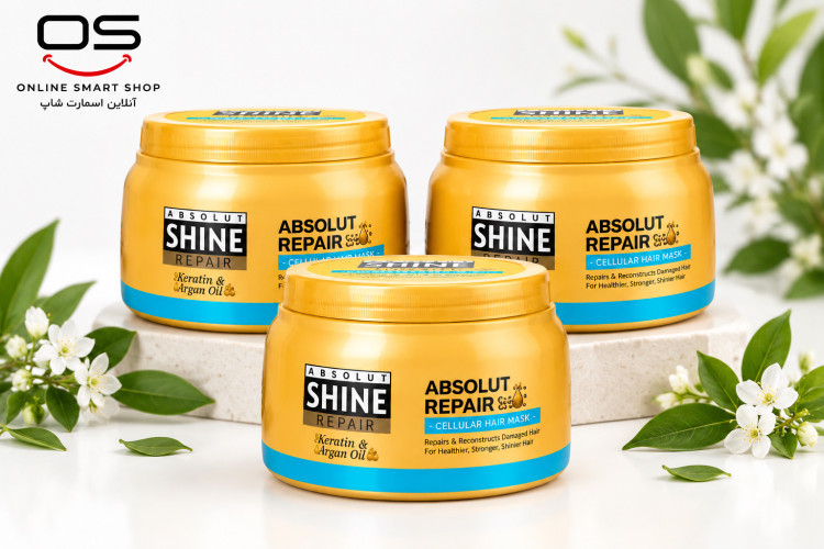 ماسک مو کراتینه شاین مدل Shine keratin hair mask