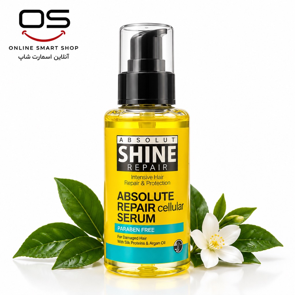 سرم مو ترمیم کننده شاین Shine Repair مدل Absolut حجم 180میل